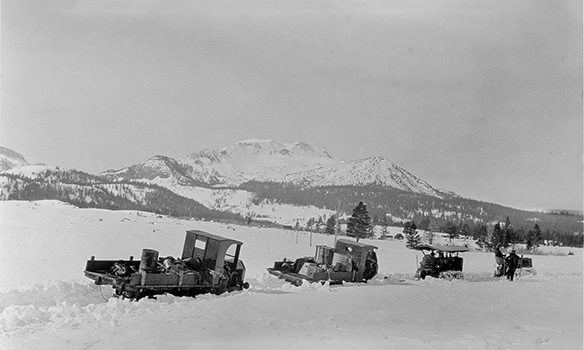 mammoth lakes snow